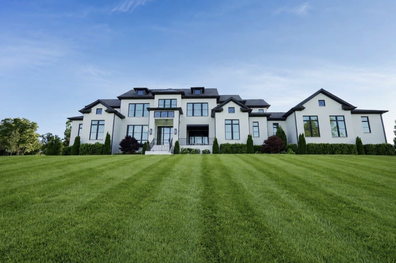 Luxury Nashville-area home with window film on every window
